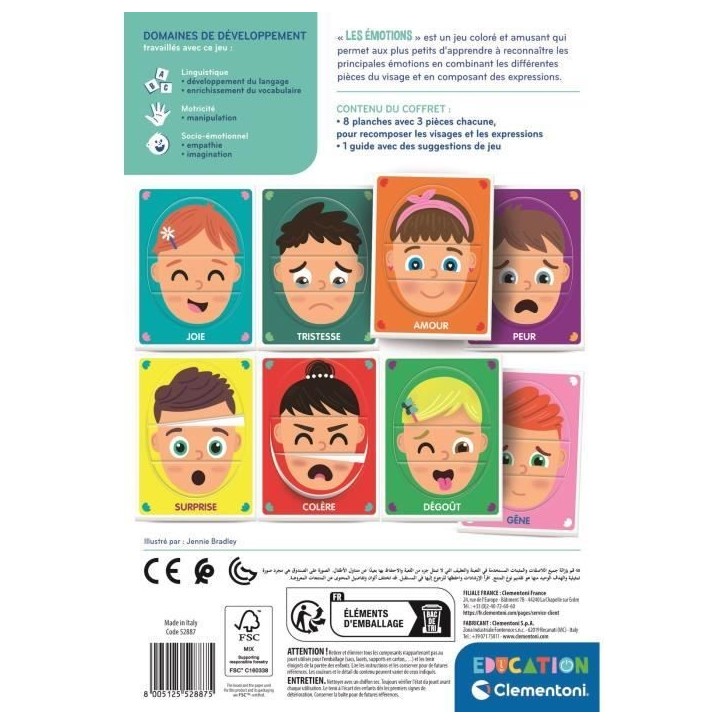 CLEMENTONI - Les émotions CLEMENTONI - Les émotions