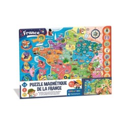 CLEMENTONI - Puzzle magnétique de la France
