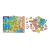 CLEMENTONI - Puzzle magnétique de la France