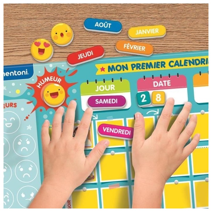 CLEMENTONI - Mon premier calendrier magnétique CLEMENTONI - Mon premier calendrier magnétique