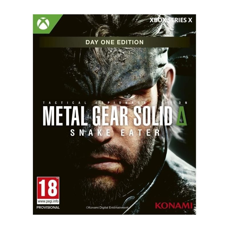 Metal Gear Solid Delta Snake Eater - Jeu Xbox Series X - Day One Editi Metal Gear Solid Delta Snake Eater - Jeu Xbox Series X - Day One Editi