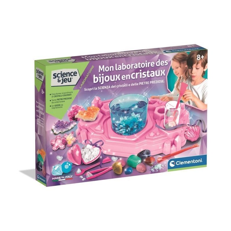 CLEMENTONI - Le laboratoire des bijoux en cristaux CLEMENTONI - Le laboratoire des bijoux en cristaux