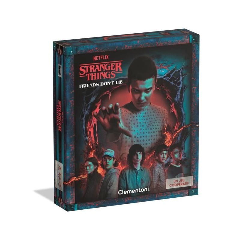 CLEMENTONI - Jeu de société - Stranger Things - Les amis ne mentent