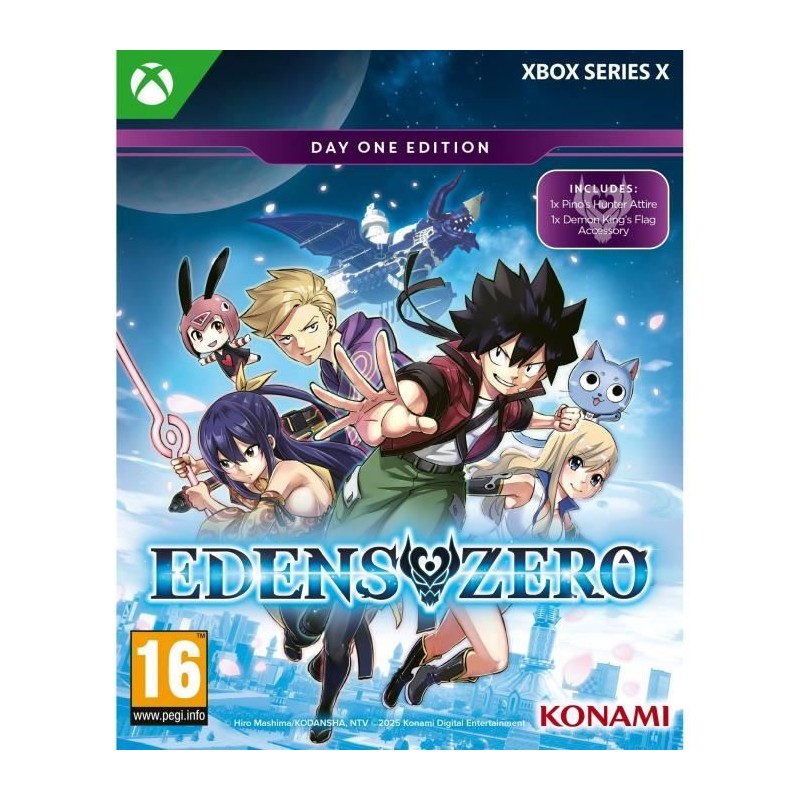 Edens Zero - Day One Edition - Jeu Xbox Séries X Edens Zero - Day One Edition - Jeu Xbox Séries X