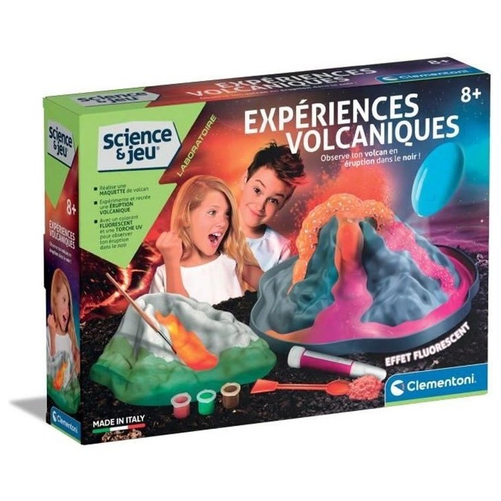 Clementoni - 52629 - Expériences volcaniques Clementoni - 52629 - Expériences volcaniques