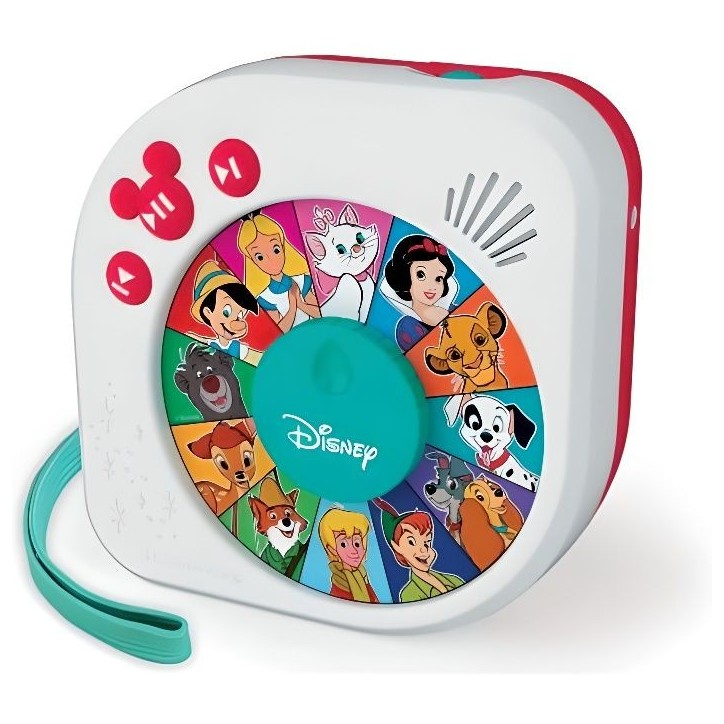 Conteur d'histoire Disney - Clementoni - Les grands classiques Disney pour enfants - Garantie 2 ans