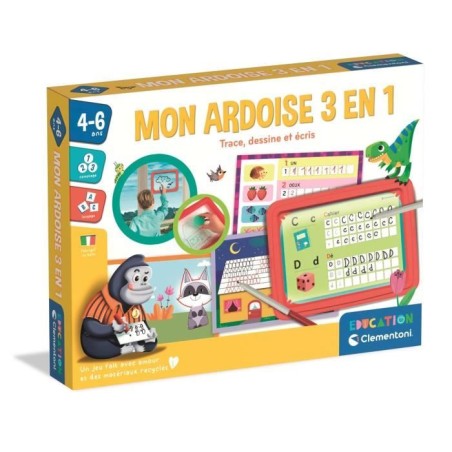 Jeu d'écriture pour enfants - Clementoni - Mon atelier d'écriture -