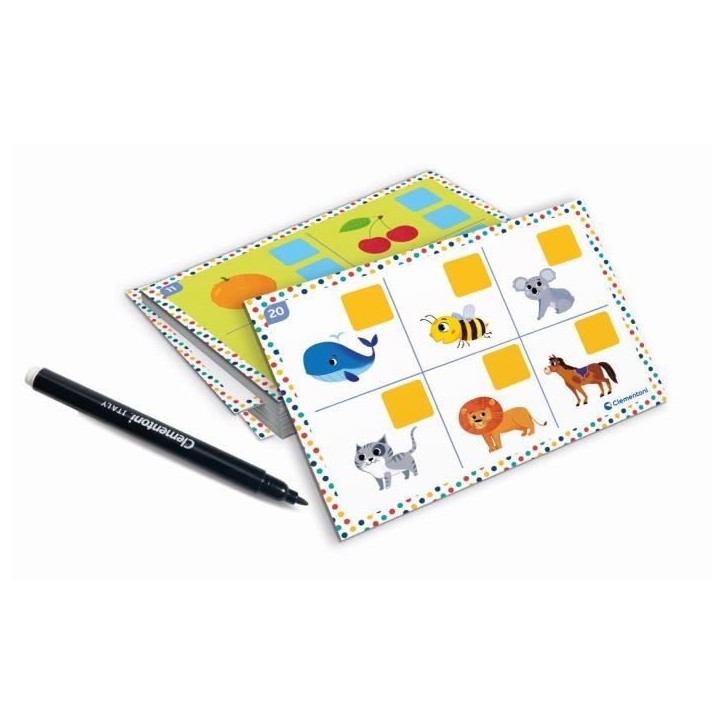 Mallette Lettres & Animaux magnétiques - Clementoni - Des 3 ans - Multicolore - Intérieur Mallette Lettres & Animaux magnétiques - Clementoni - Des 3 ans - Multicolore - Intérieur