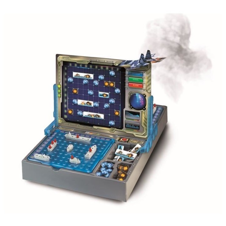 CLEMENTONI - Bataille Navale - Jetons magnétiques et navires en 3D - Jeu de logique - 2 personnes CLEMENTONI - Bataille Navale - Jetons magnétiques et navires en 3D - Jeu de logique - 2 personnes