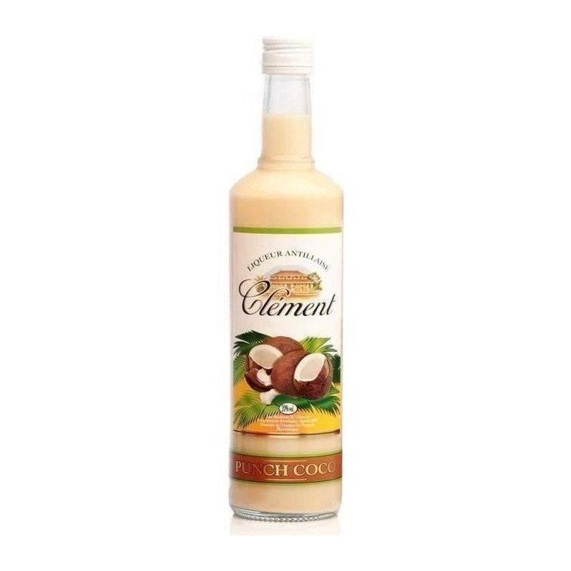 Punch Clément Coco - Martinique - 18%vol - 70cl Punch Clément Coco - Martinique - 18%vol - 70cl