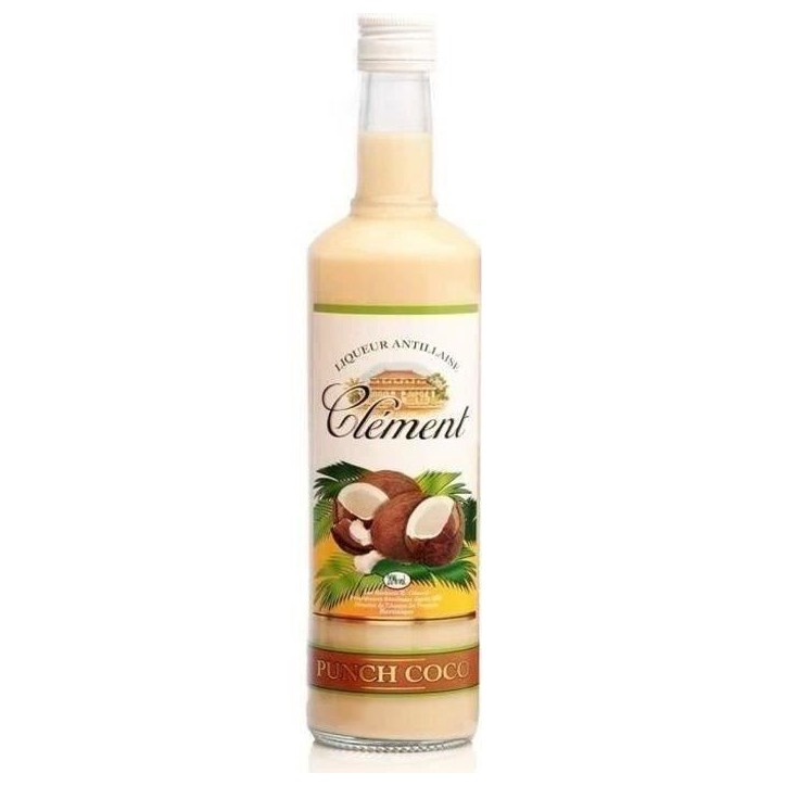 Punch Clément Coco - Martinique - 18%vol - 70cl