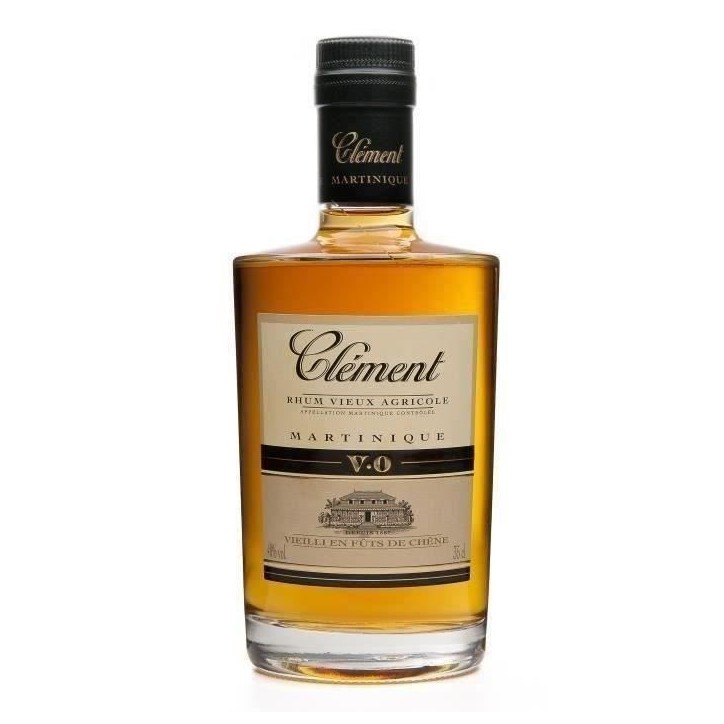 Rhum vieux agricole AOC Martinique Clément VO 40° - 35 cl