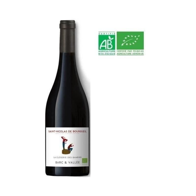 La Closerie des Bambins 2023 Saint-Nicolas-de-Bourgueil - Vin rouge de La Closerie des Bambins 2023 Saint-Nicolas-de-Bourgueil - Vin rouge de