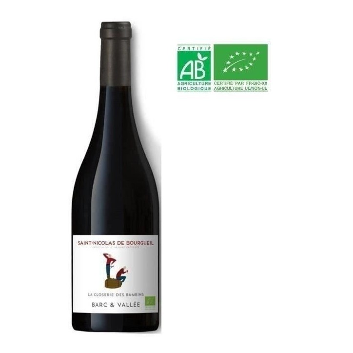 La Closerie des Bambins 2023 Saint-Nicolas-de-Bourgueil - Vin rouge de Loire Bio La Closerie des Bambins 2023 Saint-Nicolas-de-Bourgueil - Vin rouge de Loire Bio