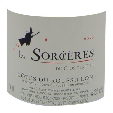 Domaine du Clos des Fées Cuvée Les Sorcieres 2024 Côtes du Roussillon - Vin rouge de Languedoc-Roussillon
