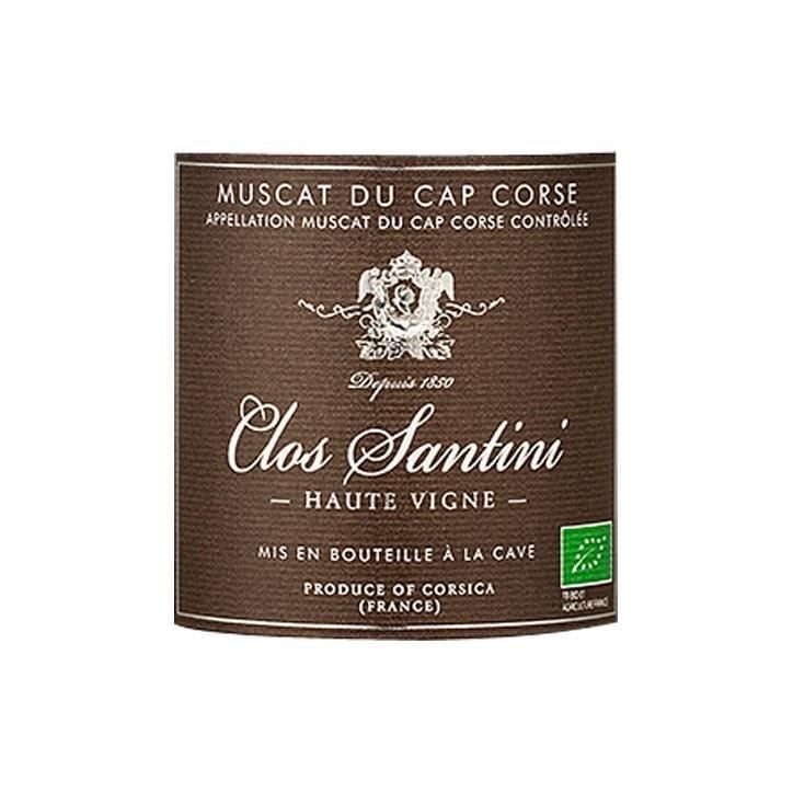 Clos Santini Muscat du Cap Corse - Vin blanc de Corse - Bio 2024