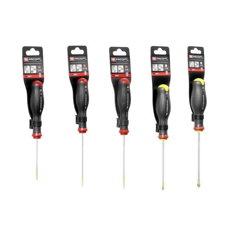 Caisse a outils FACOM + 22 outils - 5 Tournevis Protwist + 6 Clés mixtes OVG + 9 Clés mâles + Scie métaux + Pince - BP.P20AC Caisse a outils FACOM + 22 outils - 5 Tournevis Protwist + 6 Clés mixtes OVG + 9 Clés mâles + Scie métaux + Pince - BP.P20AC