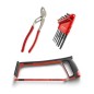 Caisse a outils FACOM + 22 outils - 5 Tournevis Protwist + 6 Clés mixtes OVG + 9 Clés mâles + Scie métaux + Pince - BP.P20AC