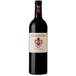 Clos Marsalette 2017 Pessac-Leognan - Vin rouge de Bordeaux