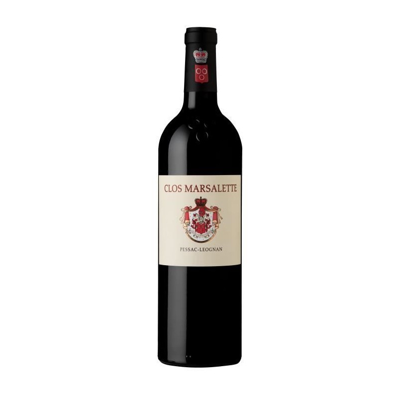 Clos Marsalette 2017 Pessac-Leognan - Vin rouge de Bordeaux