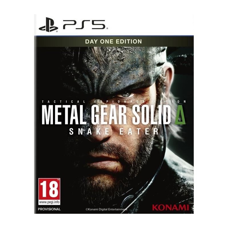 Metal Gear Solid Delta Snake Eater - Jeu PS5 - Day One Edition Metal Gear Solid Delta Snake Eater - Jeu PS5 - Day One Edition
