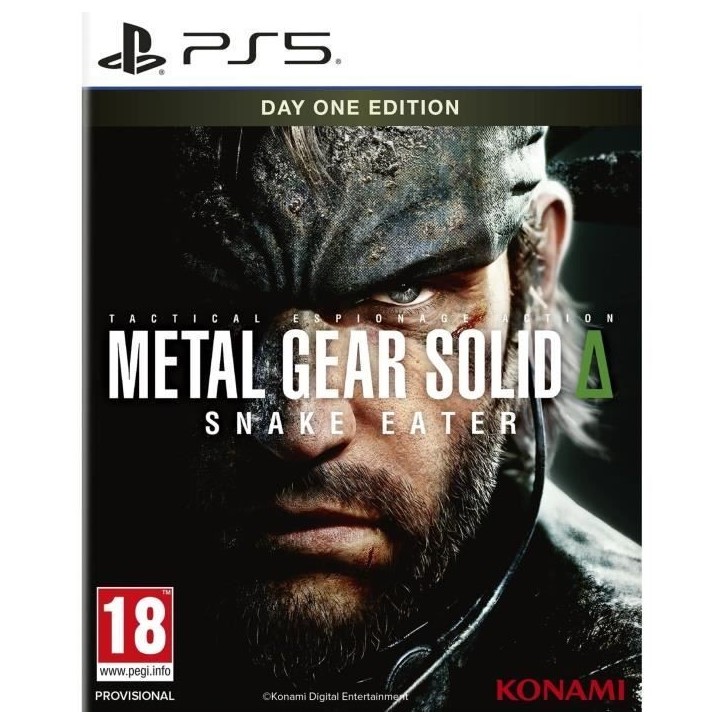 Metal Gear Solid Delta Snake Eater - Jeu PS5 - Day One Edition