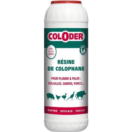 SANITERPEN COLODER - Résine de colophane 600 g - S'utilise pour le pl