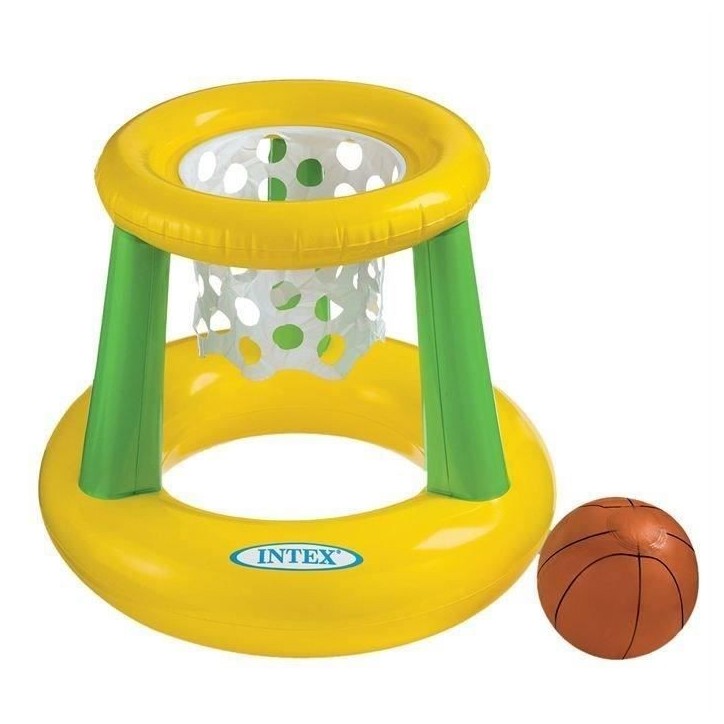 Jeu de Basket gonflable pour piscine INTEX - Dimensions 67x65 cm - Garçon et Fille - A partir de 3 ans Jeu de Basket gonflable pour piscine INTEX - Dimensions 67x65 cm - Garçon et Fille - A partir de 3 ans