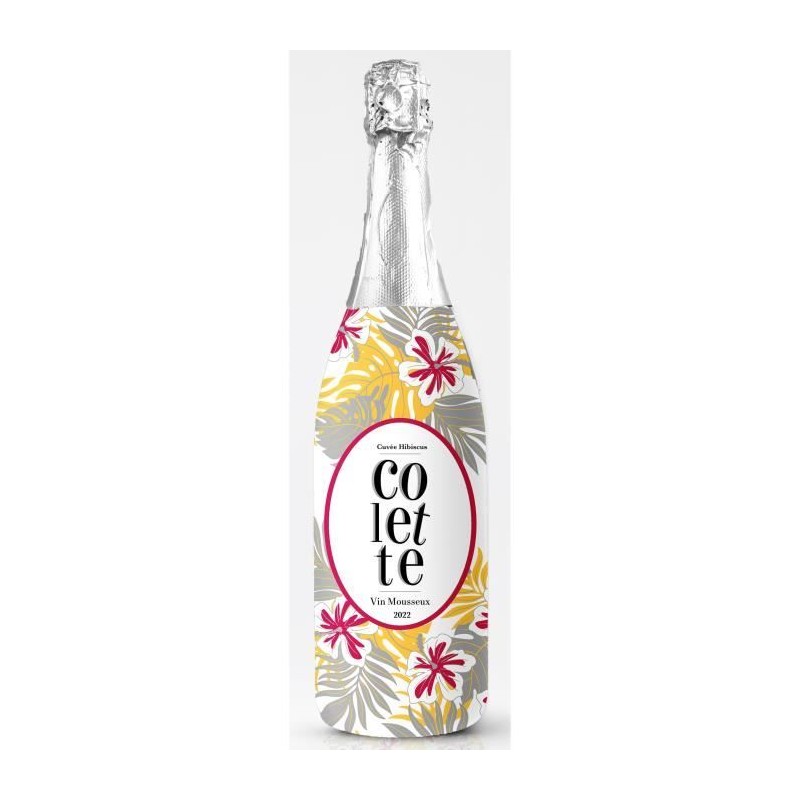 Colette Hibiscus Cocktail a base de Vin Mousseux Colette Hibiscus Cocktail a base de Vin Mousseux