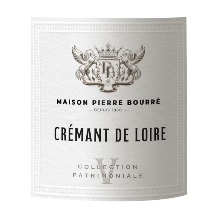Maison Pierre Bourré Collection Patrimoniale Crémant de Loire