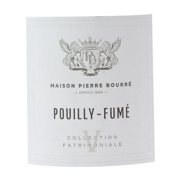 Maison Pierre Bourré Collection Patrimoniale Pouilly-Fumé - Vin blanc de Loire