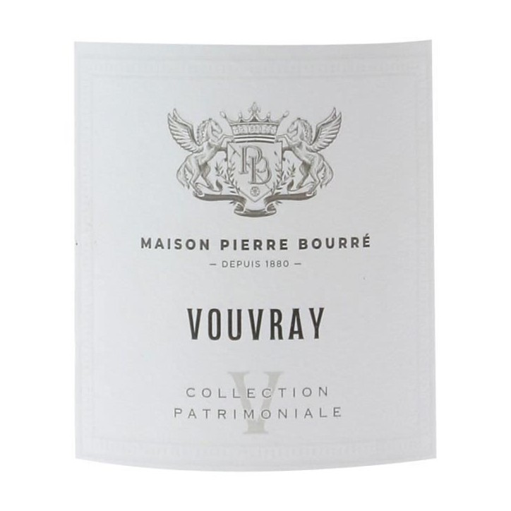 Maison Pierre Bourré Collection Patrimoniale Vouvray - Vin blanc de Loire
