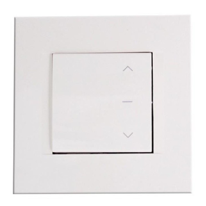 Volet roulant - Aluminium - H220 cm x L150 cm - Manoeuvre électrique filaire - Coloris Blanc - Ajustable