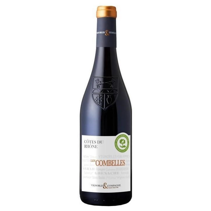 Les Combelles AOP Côtes du Rhône - Vin rouge de la Vallée du Rhône 2024