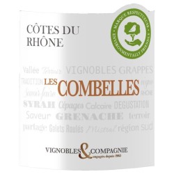 Les Combelles AOP Côtes du Rhône - Vin rouge de la Vallée du Rhône