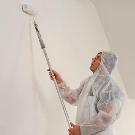 Combinaison de protection - CON:P - 4555500 - Jetable - Taille L - Polypropylene - Blanc