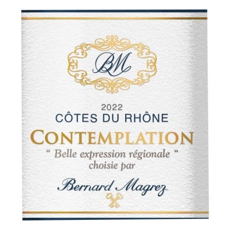 Contemplation 2022 Côtes du Rhône - Vin rouge de la Vallée du Rhône