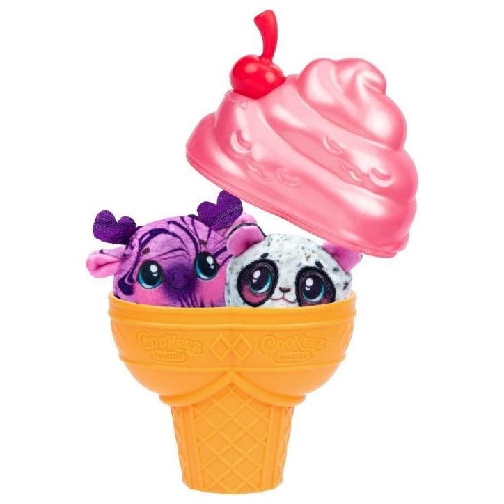 Animaux en peluche - COOKEEZ MAKERY - Yum Yumz Double Glace - Modele aléatoire Animaux en peluche - COOKEEZ MAKERY - Yum Yumz Double Glace - Modele aléatoire