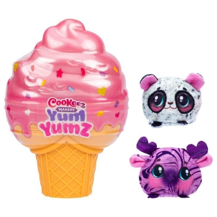 Animaux en peluche - COOKEEZ MAKERY - Yum Yumz Double Glace - Modele aléatoire Animaux en peluche - COOKEEZ MAKERY - Yum Yumz Double Glace - Modele aléatoire