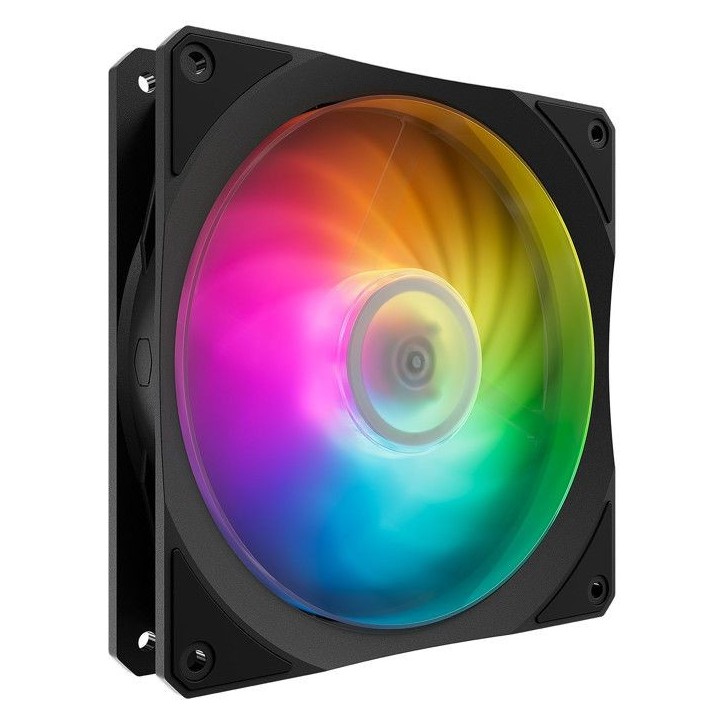 Ventilateur PC - COOLER MASTER - Mobius 140P ARGB - 14 cm - 1900 tr/min - Noir Ventilateur PC - COOLER MASTER - Mobius 140P ARGB - 14 cm - 1900 tr/min - Noir