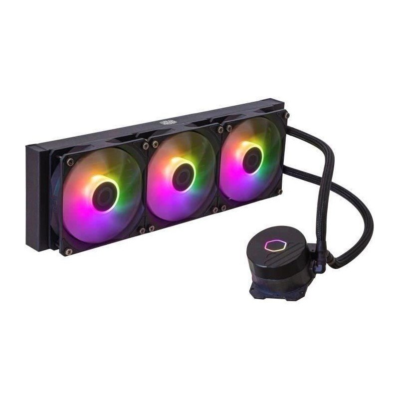 Watercooling - COOLER MASTER - MasterLiquid 360L Core Noir ARGB (MLW-D Watercooling - COOLER MASTER - MasterLiquid 360L Core Noir ARGB (MLW-D