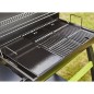COOK'IN GARDEN Barbecue charbon de bois TONINO 70 - L 123 x l 74 x H 104,5cm - Surface de cuisson : L 68 x l 41,5cm - Noir COOK'IN GARDEN Barbecue charbon de bois TONINO 70 - L 123 x l 74 x H 104,5cm - Surface de cuisson : L 68 x l 41,5cm - Noir