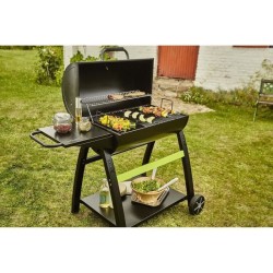 COOK'IN GARDEN Barbecue charbon de bois TONINO 70 - L 123 x l 74 x H 1