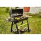 COOK'IN GARDEN Barbecue charbon de bois TONINO 70 - L 123 x l 74 x H 104,5cm - Surface de cuisson : L 68 x l 41,5cm - Noir COOK'IN GARDEN Barbecue charbon de bois TONINO 70 - L 123 x l 74 x H 104,5cm - Surface de cuisson : L 68 x l 41,5cm - Noir