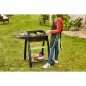 COOK'IN GARDEN Barbecue charbon de bois TONINO 50 - L 102xl71xH 90cm - Surface de cuisson : 42x41,5 cm - Noir