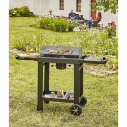 COOK'IN GARDEN Barbecue au charbon de bois EASY 60 - L 134 x l 48 x H