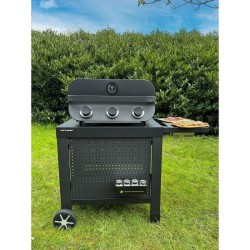 COOK'IN GARDEN Barbecue a gaz FLAVO 60 - 3 feux - 8,4 kW - L 64×l 55