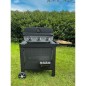 COOK'IN GARDEN Barbecue a gaz FLAVO 60 - 3 feux - 8,4 kW - L 64×l 55×H 40 cm - Surface cuisson : L 60×l 40 cm - Allumage Piez COOK'IN GARDEN Barbecue a gaz FLAVO 60 - 3 feux - 8,4 kW - L 64×l 55×H 40 cm - Surface cuisson : L 60×l 40 cm - Allumage Piez
