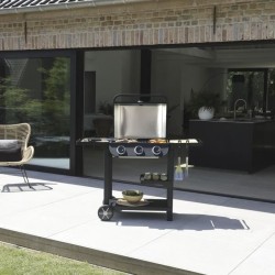 COOK IN GARDEN Barbecue gaz FLAVO 60 SC - L 138×l 59×H 105 cm - Surf