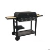 COOK'IN GARDEN Barbecue gaz FLAVO 76SC sur chariot - 4 feux - 10 kW -